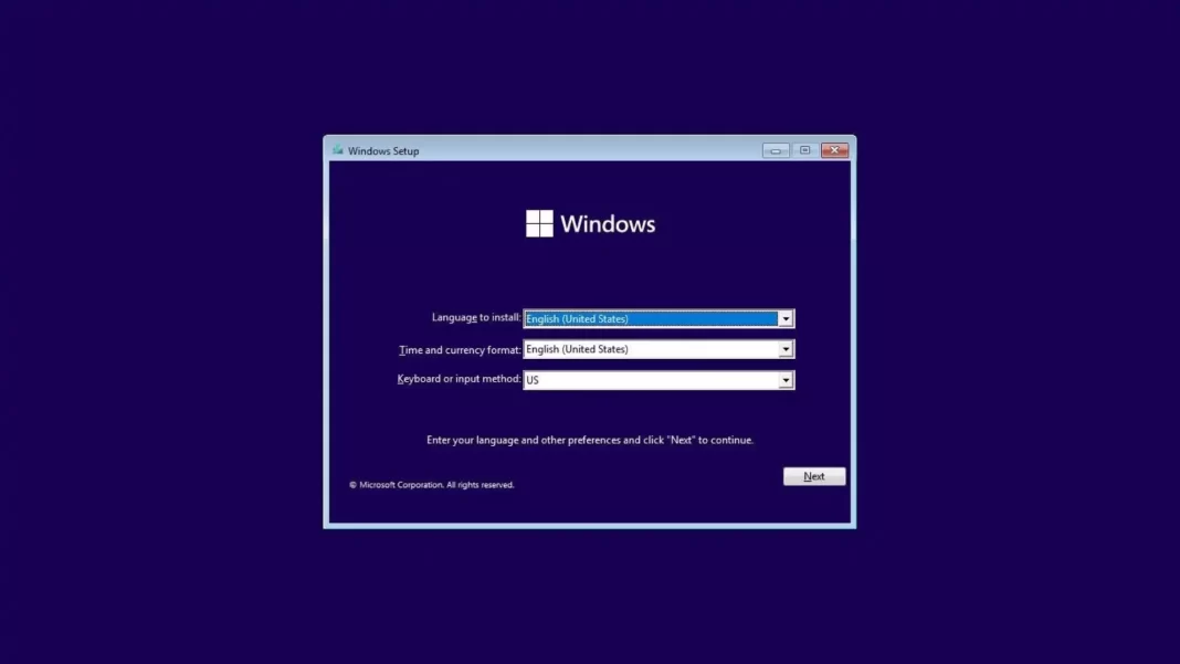 Windows 11 Clean Install