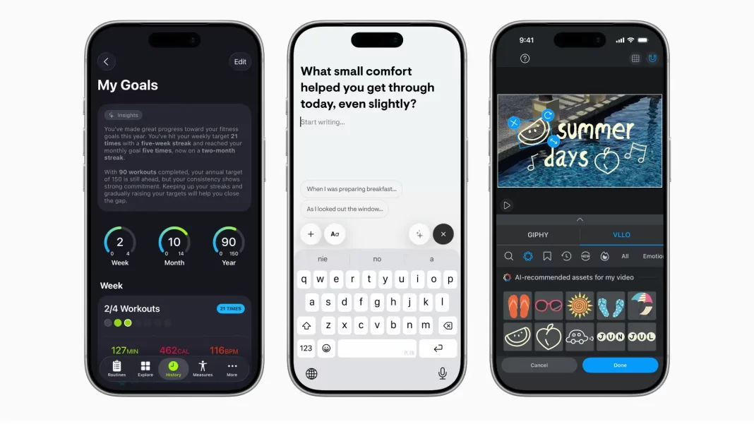 iPhone apps using Apple’s Foundation Models framework to power on-device AI.