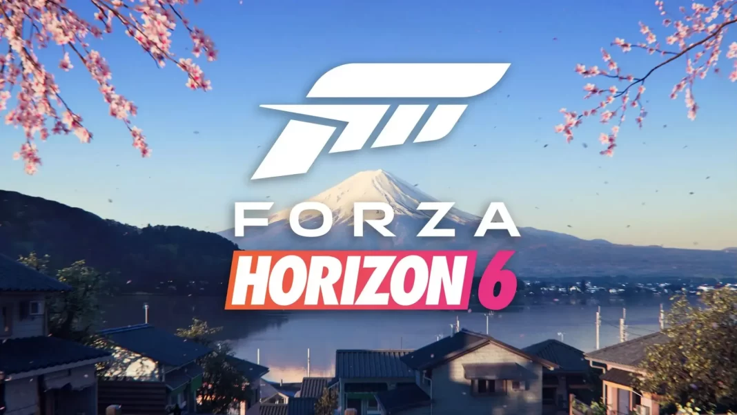 Forza Horizon 6 teaser ending on Mount Fuji