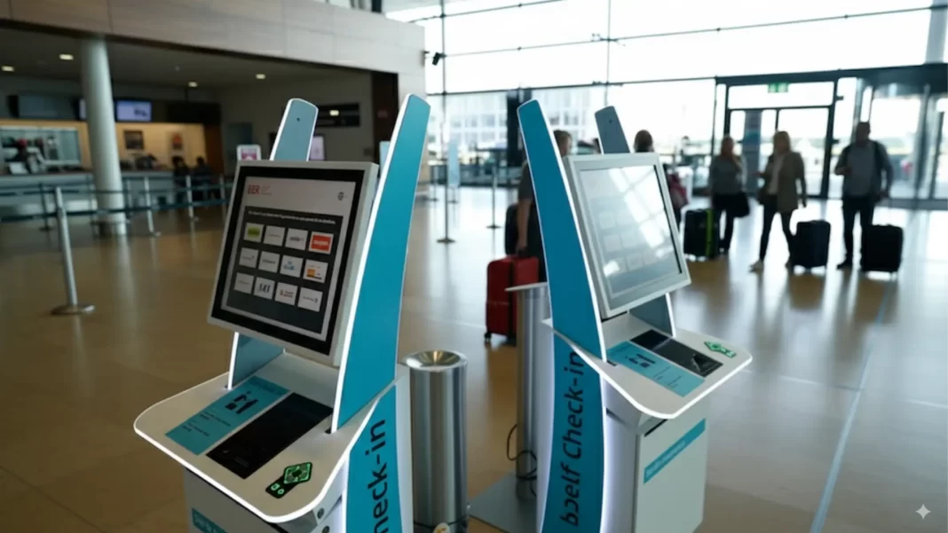 Passengers queue at Heathrow amid MUSE outage