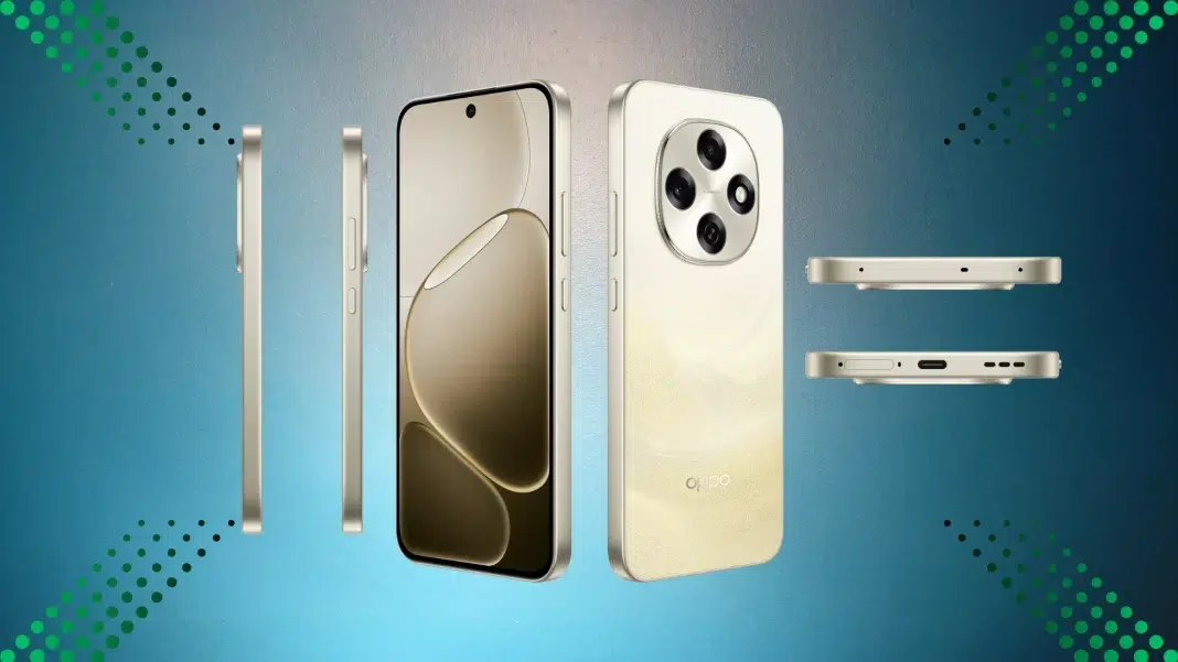 OPPO F31 Pro 5G showing IP rating badge and 120Hz AMOLED during review