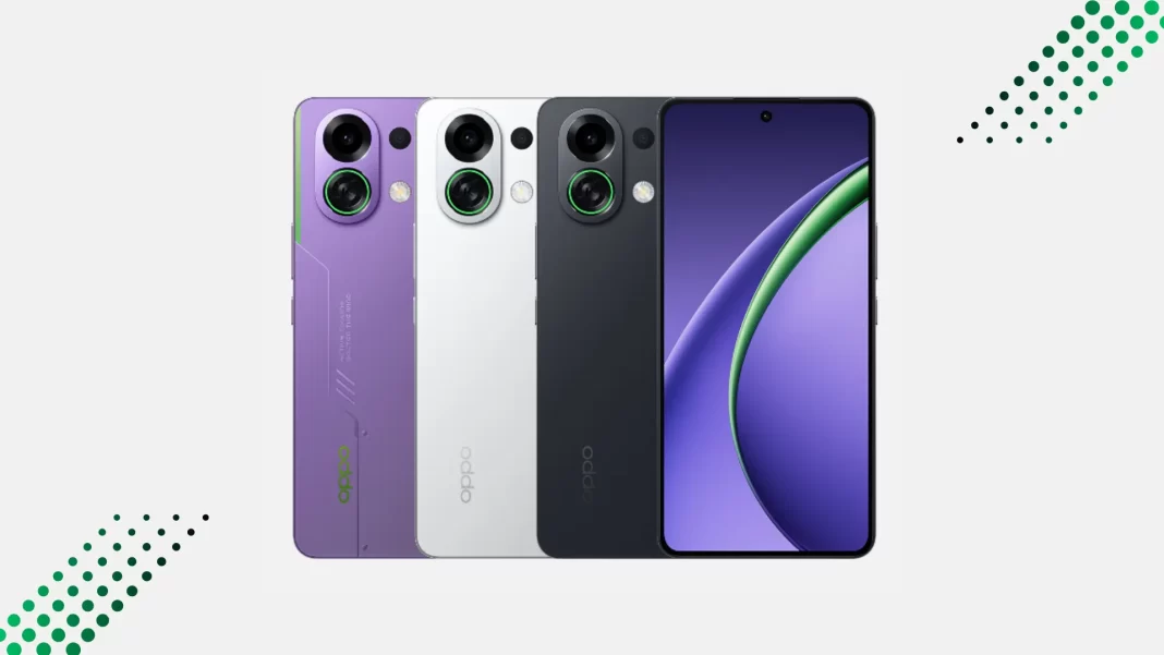 OPPO K13 Turbo 5G price in India, White Knight color front and back