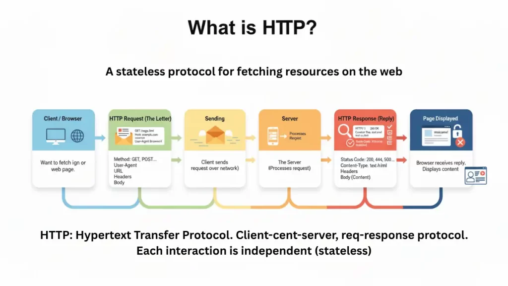 HTTP: A stateless protocol for fetching resources on the web