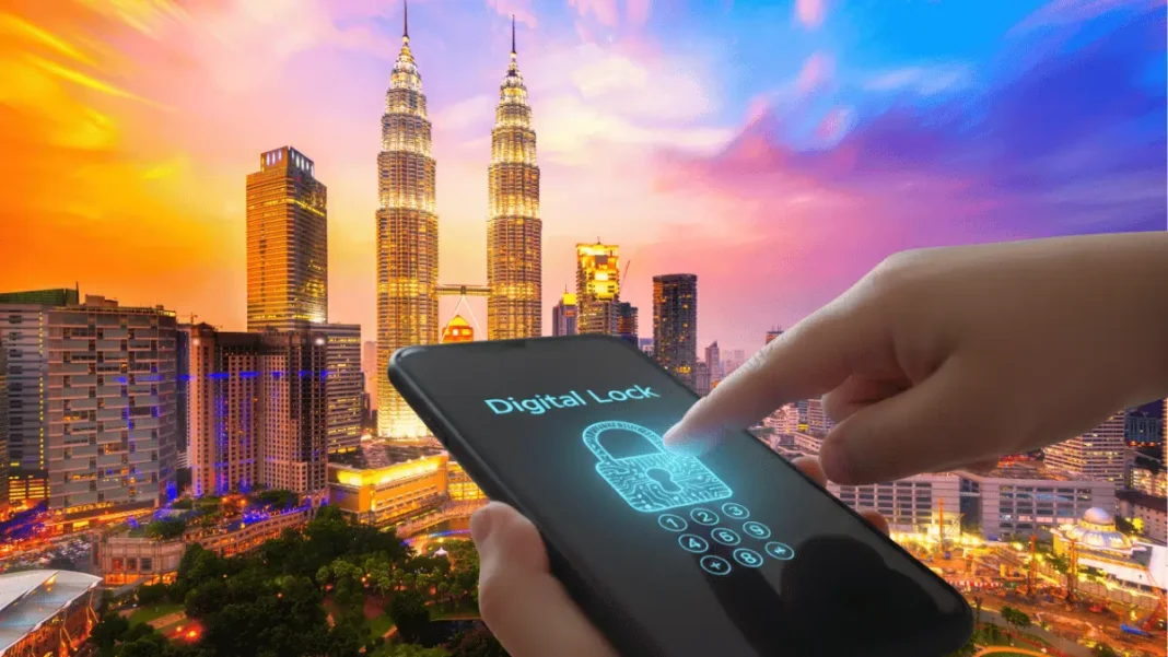 Malaysia and Australia social media ban concept