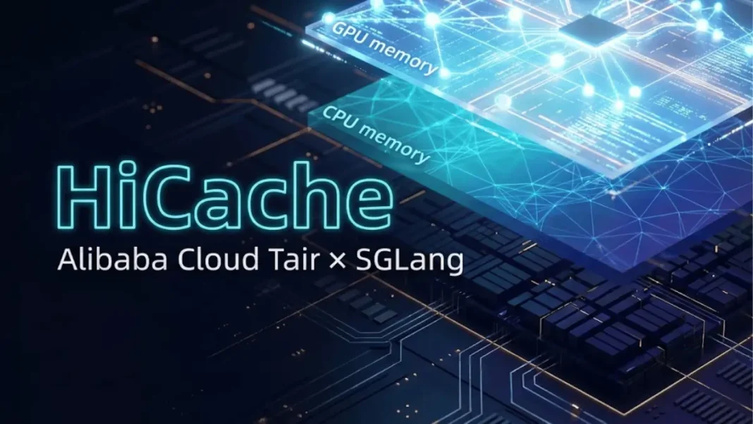 HiCache hierarchical cache system by Alibaba Cloud Tair and SGLang for AI agent inference