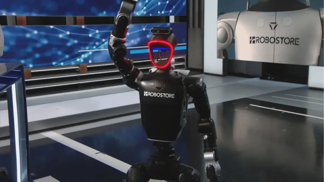 Humanoid Robot Tells CNBC: AI Bubble or Transform