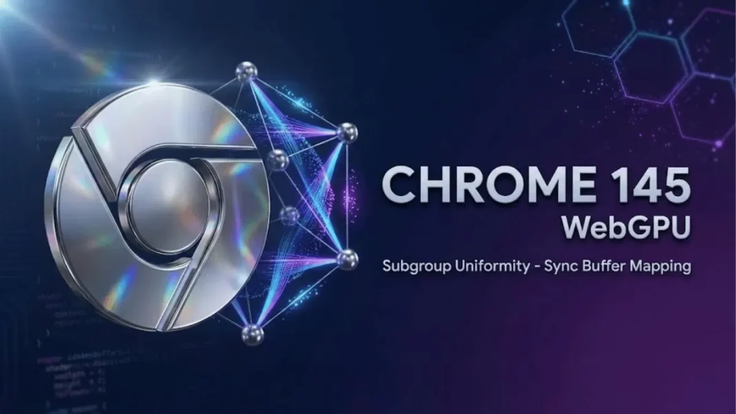 Chrome 145 introduces WebGPU subgroup uniformity and synchronous buffer mapping for developers
