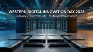 Western Digital Confirms Innovation Day 2026 to Unveil AI-Driven Storage Infrastructure