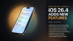 iOS 26.4 (23E246): Every Real Change Apple Made to Your iPhone