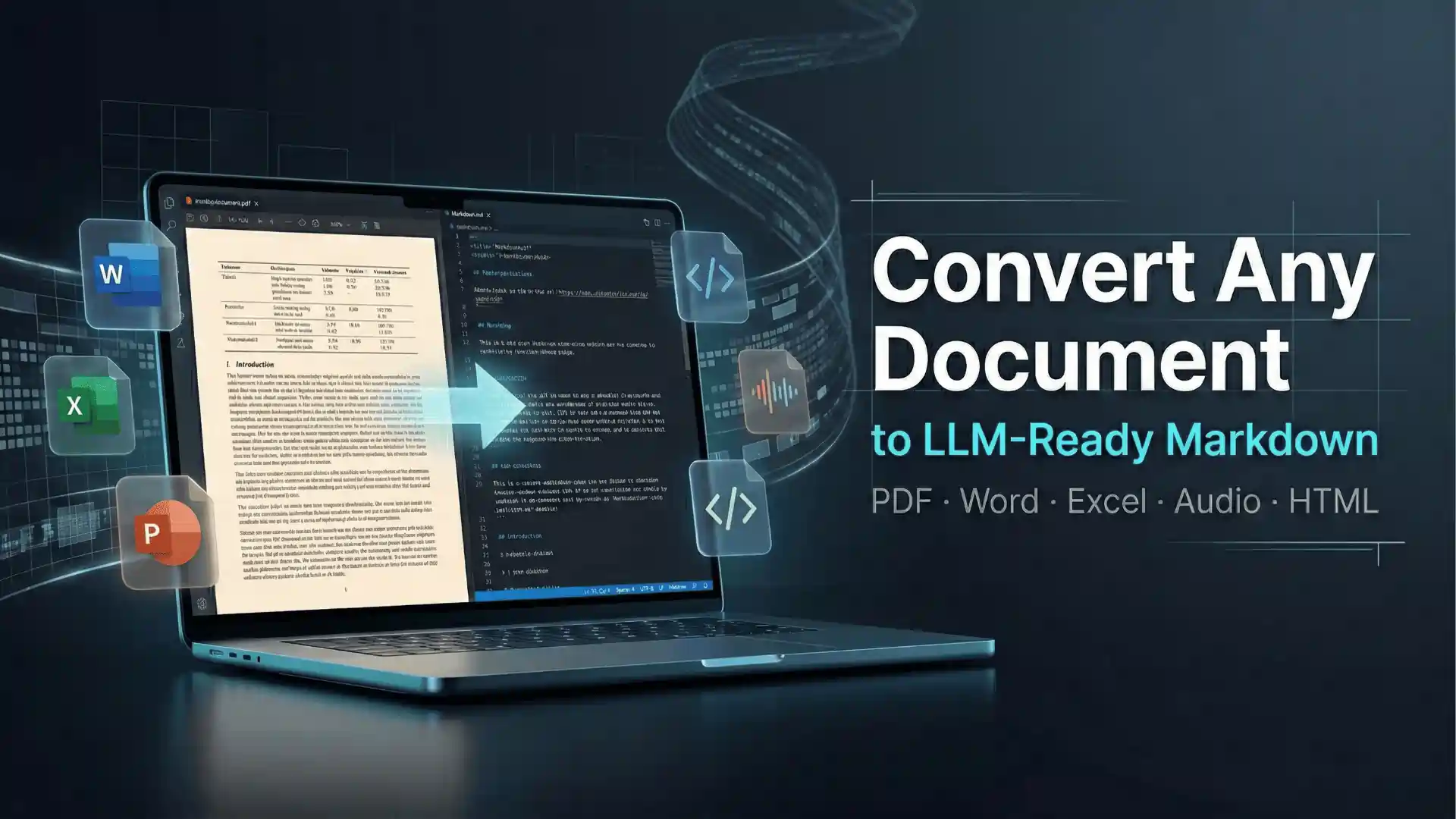 Microsoft MarkItDown: Convert Any Document to LLM-Ready Markdown