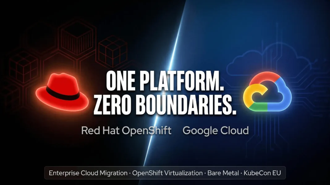 Red Hat OpenShift and Google Cloud partnership expanding enterprise cloud migration and application modernization with OpenShift Virtualization on C3 bare-metal instances