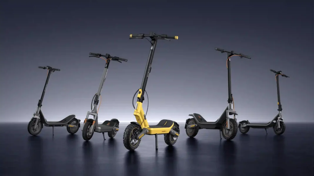 Xiaomi Electric Scooter 6 Ultra in Lightning Yellow with 1200W motor and 75km range